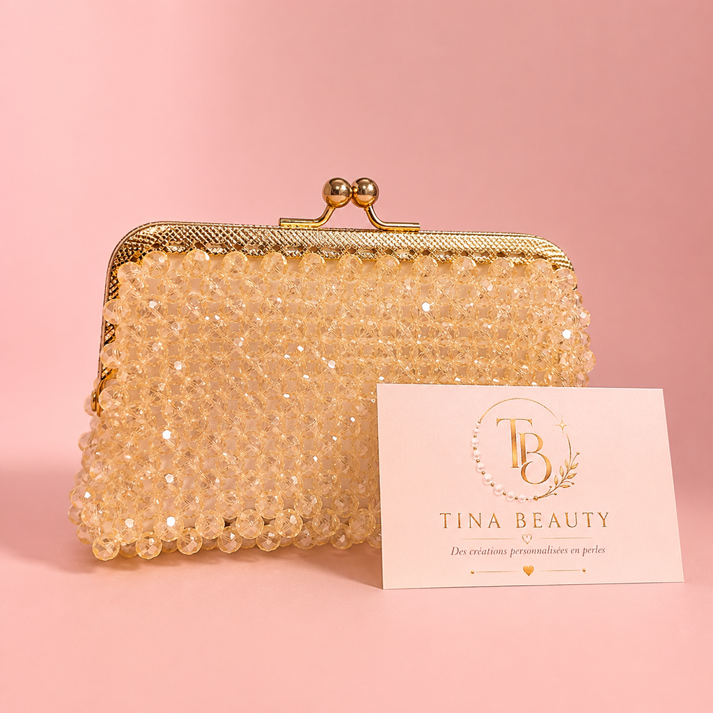 Petit porte monnaie en cristal