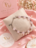 Bracelet Quartz rosé✨