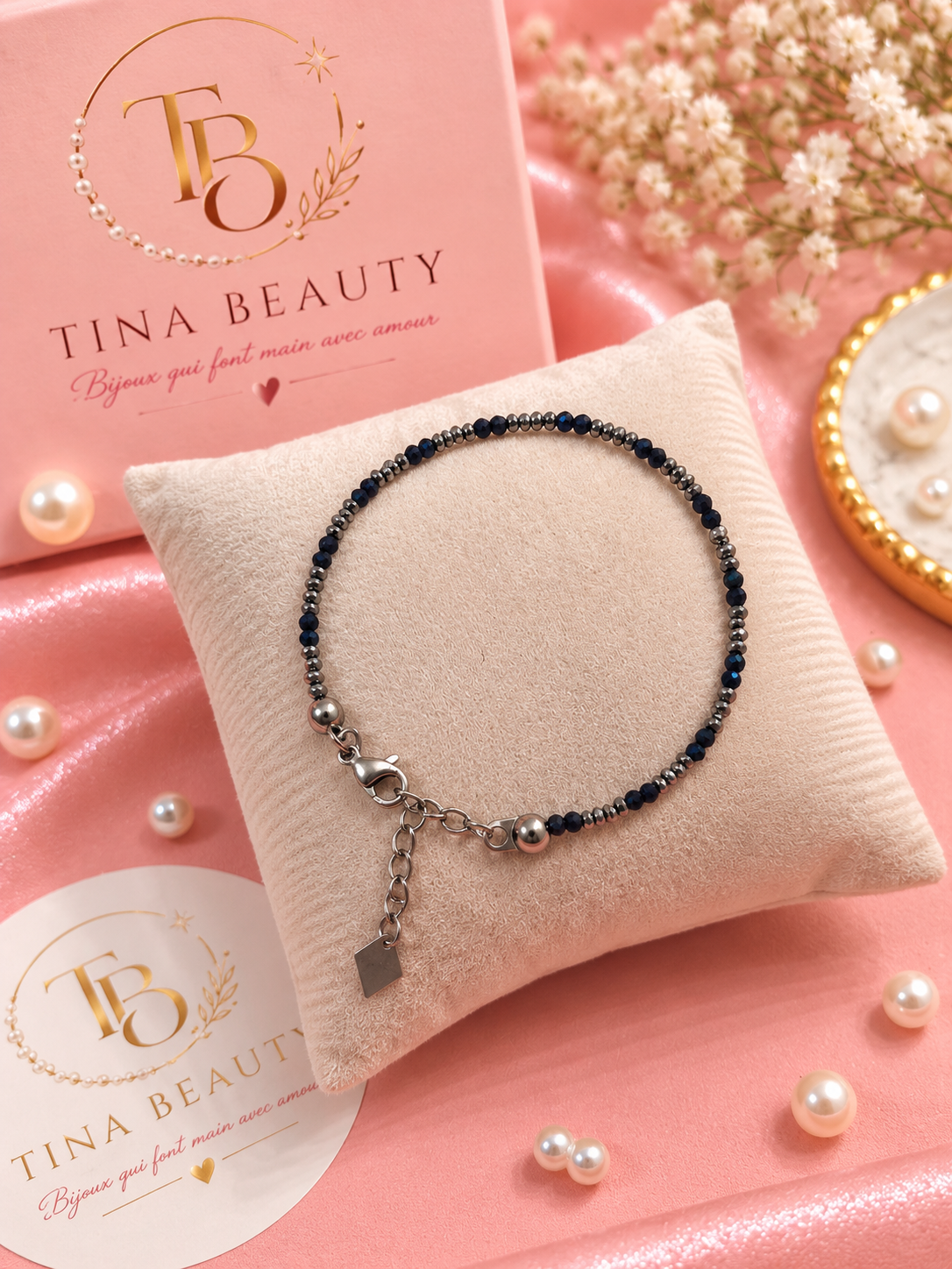 Bracelet Éclat bleu✨