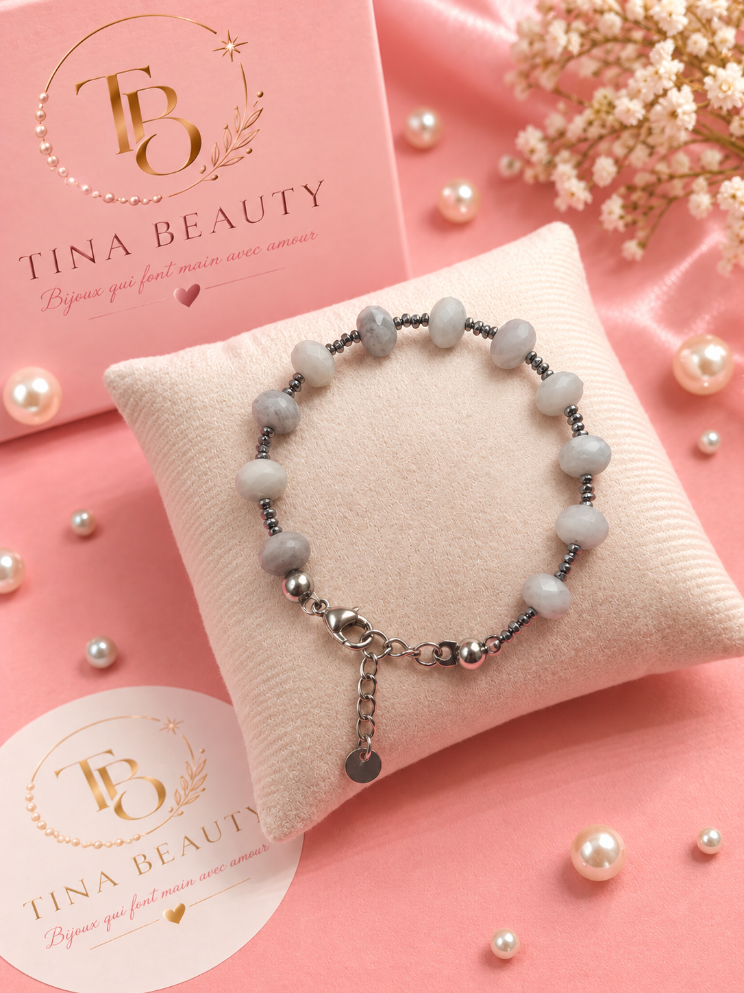 Bracelet Lumière blanche✨