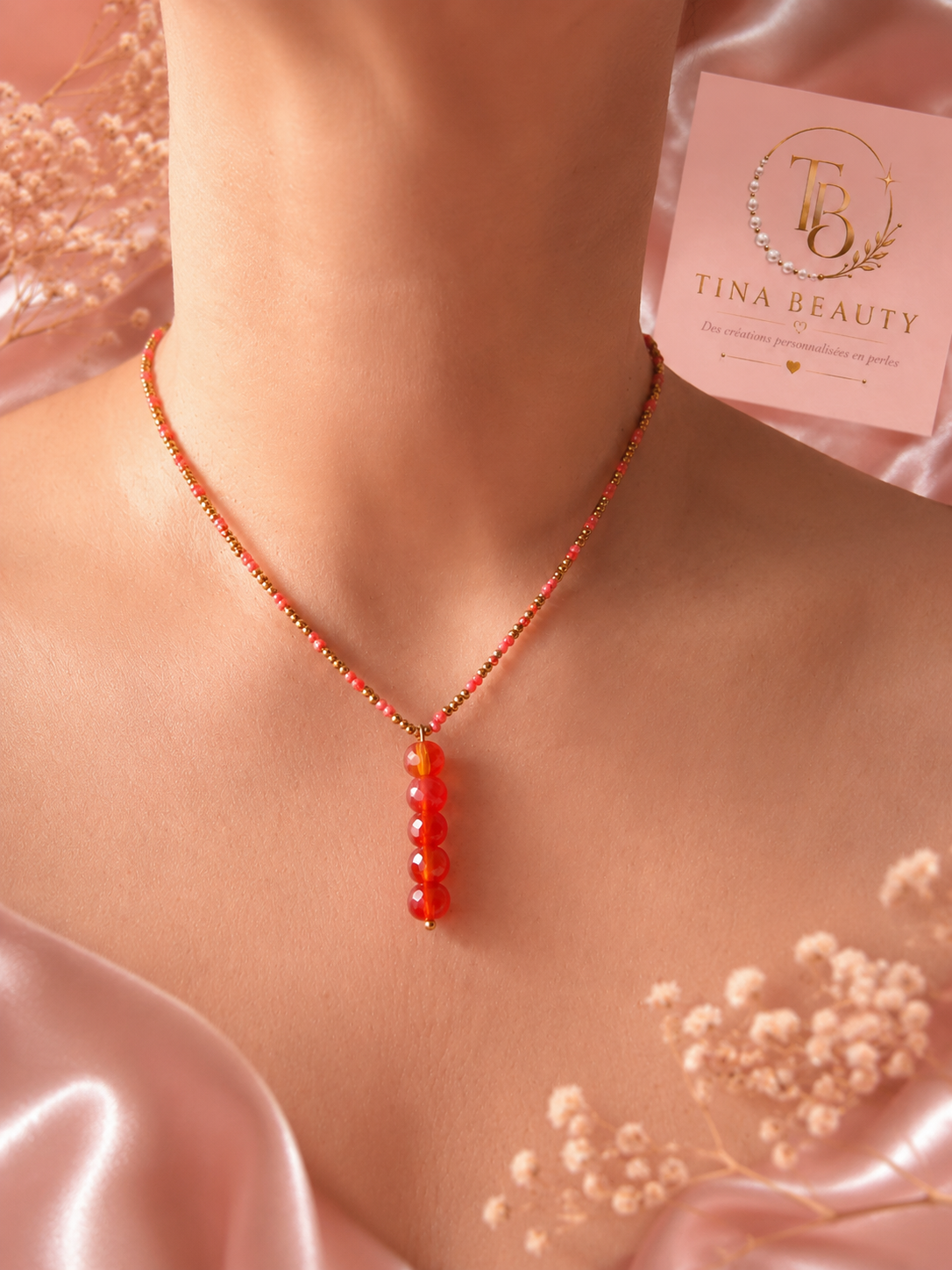 Collier douceur d'ambre